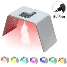 Máquina de fotones LED de 7 colores con Nano Spray, salón de belleza, uso doméstico, máscara LED para cara y cuerpo, máquina PDT, SPA hidratante para la piel, cuidado de la pie