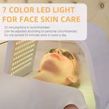 Máquina de fotones LED de 7 colores con Nano Spray, salón de belleza, uso doméstico, máscara LED para cara y cuerpo, máquina PDT, SPA hidratante para la piel, cuidado de la pie